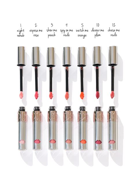 ysl lip balm liquid|ysl lip gloss chart.